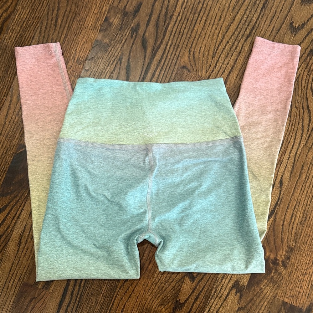 Beyond Yoga Women’s Rainbow 
Caught In The Midi Space-Dye High-Waisted Leggings - Picture 5 of 7